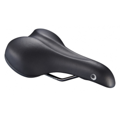 Bike Attitude ATB/Sport Gel Cykelsadel Til Mænd, 155 X 260 Mm