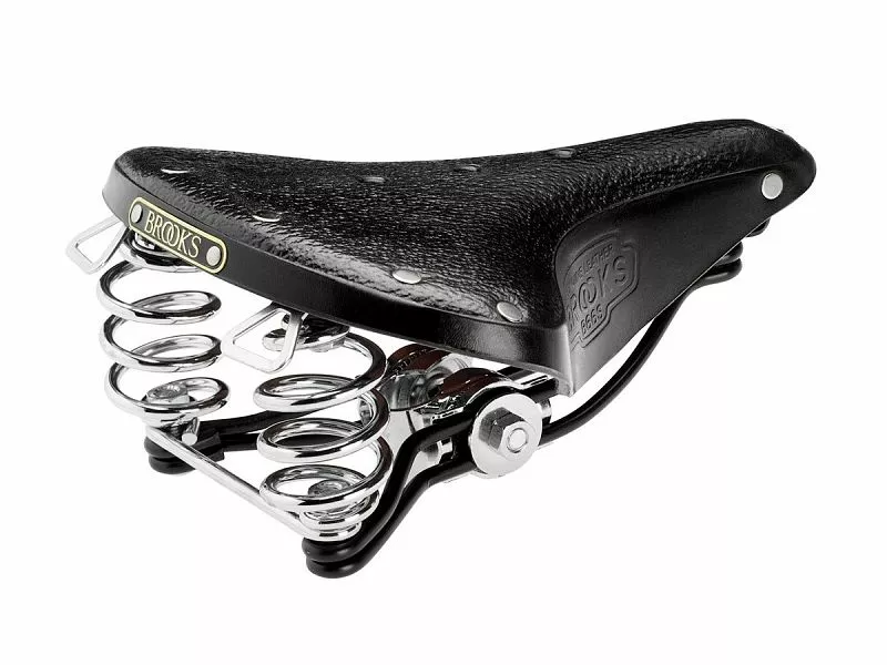 Brooks B66S Damesadel, Black 1 Brooks B66S Damesadel, Black