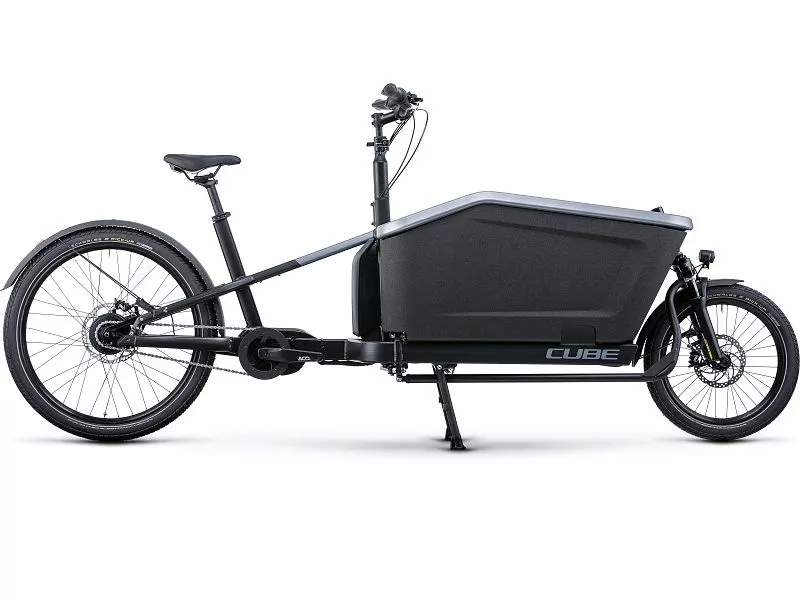 Cube Cargo Hybrid 500 Grey – Elladcykel – 2022, Onesize 1 Cube Cargo Hybrid 500 Grey – Elladcykel – 2022, Onesize
