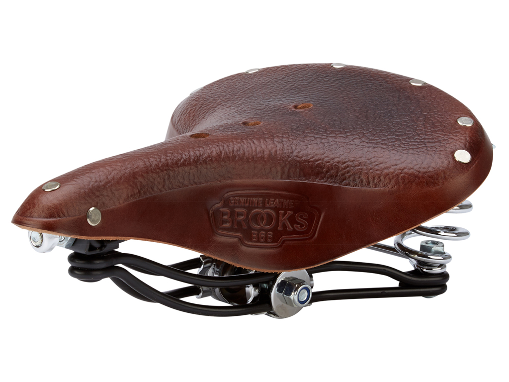 Cykelsadel Brooks B66 Retro Læder Herre Brun 1 Cykelsadel Brooks B66 Retro Læder Herre Brun
