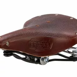 Cykelsadel Brooks B66S Retro Læder Brun Dame