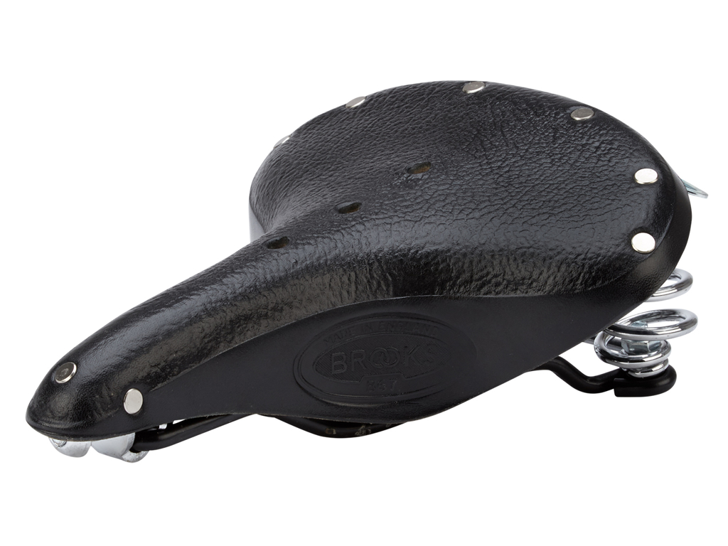 Cykelsadel Brooks B67 Læder Herre Sort 1 Cykelsadel Brooks B67 Læder Herre Sort