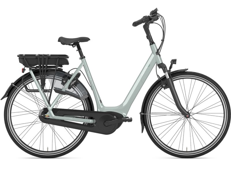 Gazelle Orange C7+ HMB Light Olive – Elcykel – 2022 1 Gazelle Orange C7+ HMB Light Olive – Elcykel – 2022