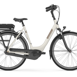 Gazelle Paris C7+ HMB Ivory White – Elcykel – 2023
