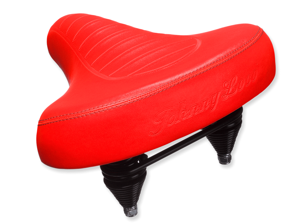 Johnny Loco Cruiser-Sadel Rød 1 Johnny Loco Cruiser-Sadel Rød