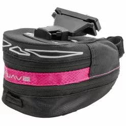 M-Wave Tilburg L – Cykeltaske Til Sadel – Clip On System – Pink – Str. 2 – 3.7 Liter