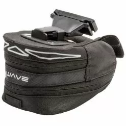 M-Wave Tilburg L – Cykeltaske Til Sadel – Clip On System – Sort – Str. 2 – 3.7 Liter