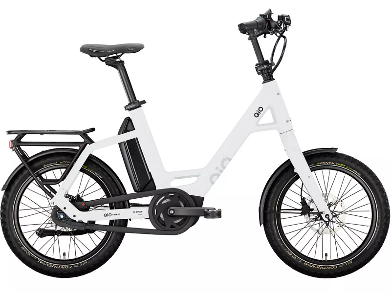 QiO Eins A-8 Crystal White – Elcykel – 2023, Unisex 1 QiO Eins A-8 Crystal White – Elcykel – 2023, Unisex