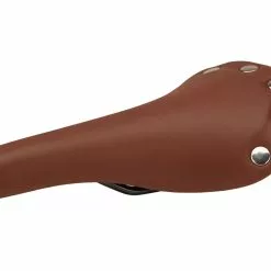 Diverse Raleigh – Unisex Sadel – Brun M/kobbernitter – Vinyl