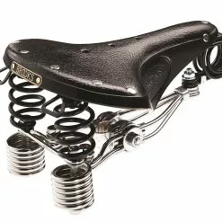 Sadel Brooks B135 Sort Med Dobbelt Fjedre