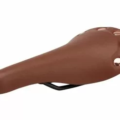 Point Sadel Retro – Fixie Brun Med Knapper