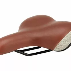 Point Sadel Retro Flowerprint Brun