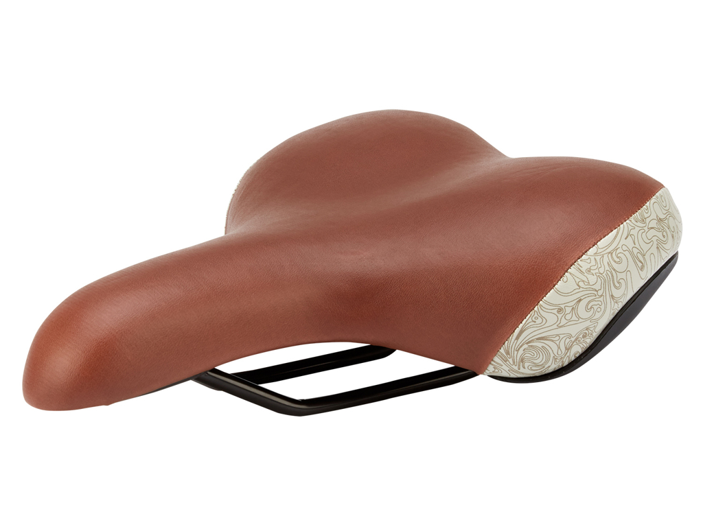 Point Sadel Retro Flowerprint Brun 1 Point Sadel Retro Flowerprint Brun