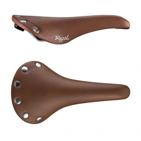 SELLE SAN MARCO San Marco Regal Bottega Honey Læder Cykelsadel 1 SELLE SAN MARCO San Marco Regal Bottega Honey Læder Cykelsadel