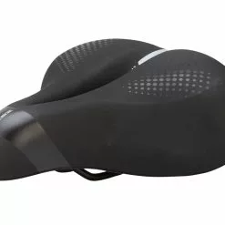 Selle Italia Zeta Comfort Gel Flow – Sadel – Sportourer – Sort