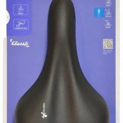 Selle Royal Wave Sadel, Sort Herre Moderate 60° GEL